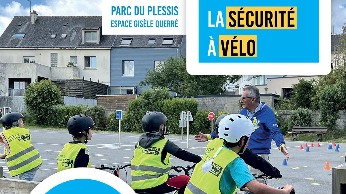 affiche atelier initiation vélo 2026 à Lanester