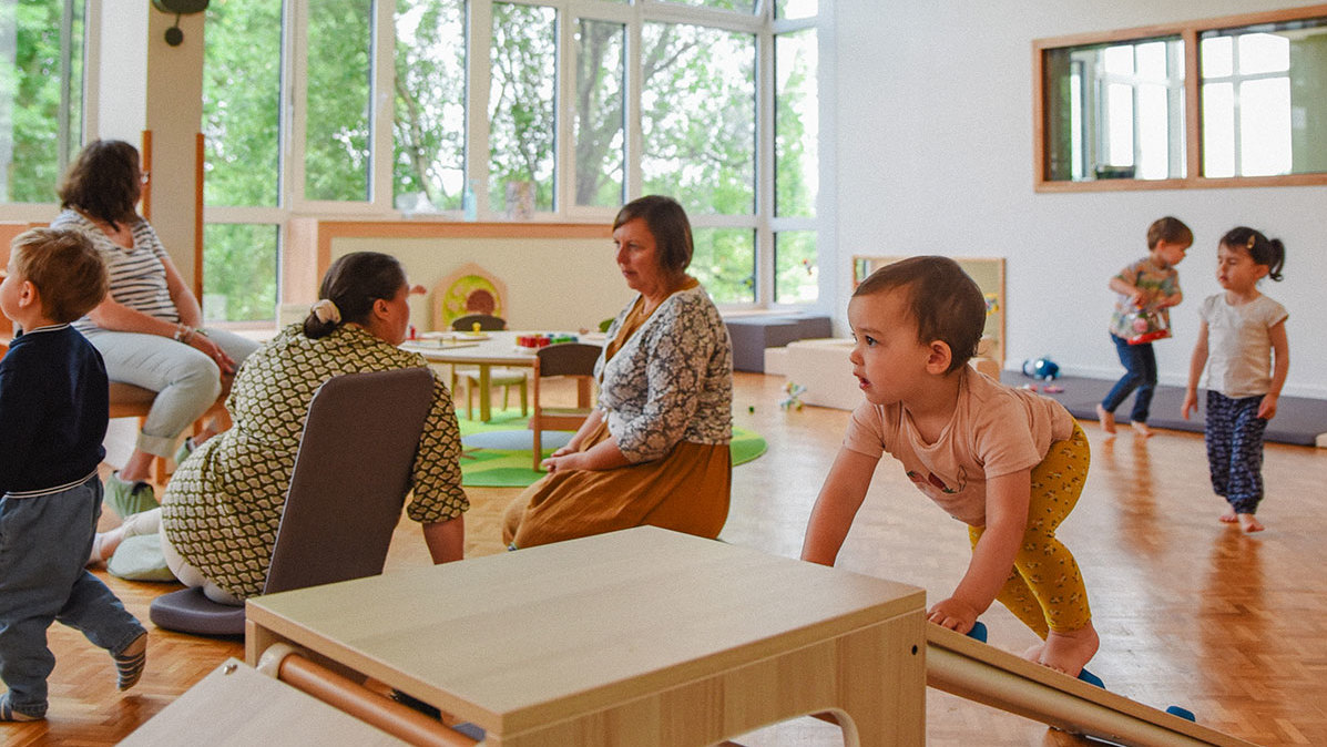 Vue du Relais Petite Enfance à Albert Jacquard à Lanester