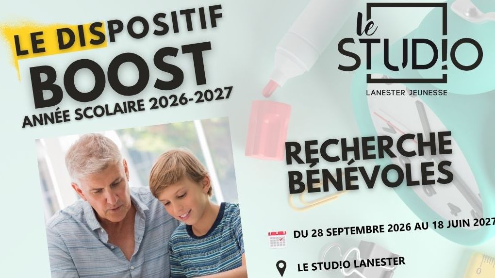 recherche bénévoles pour le dispositif Boost