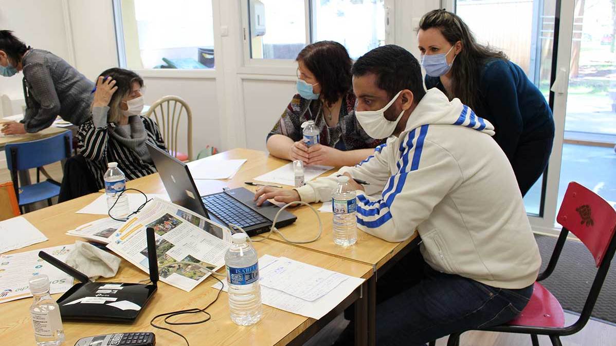 atelier épicerie solidaire Lanester