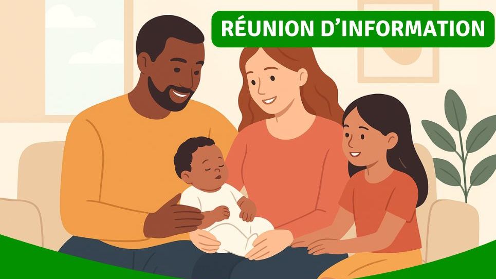 affiche réunions d'information Relais Petite Enfance