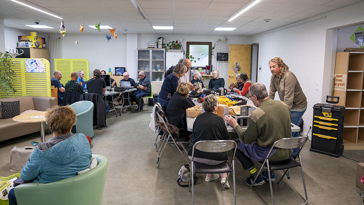 Vue du Tiers Lieu Albert Jacquard