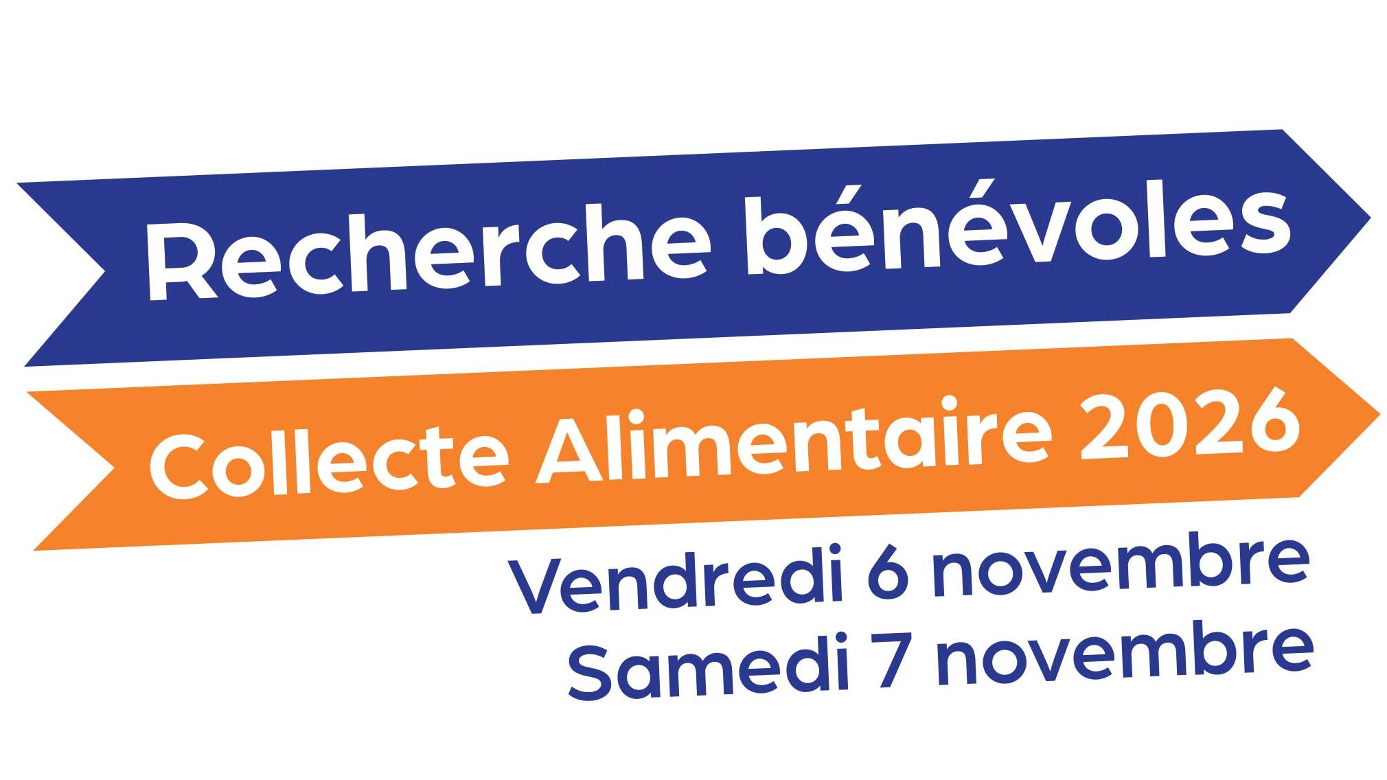 Collecte alimentaire 2026 recherche bénévoles
