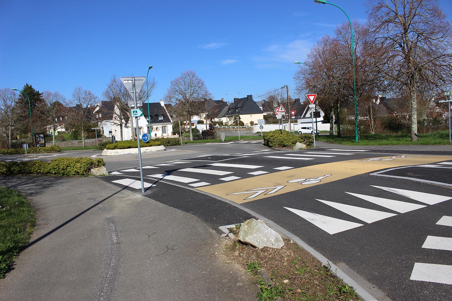 Giratoire Lann Gazec