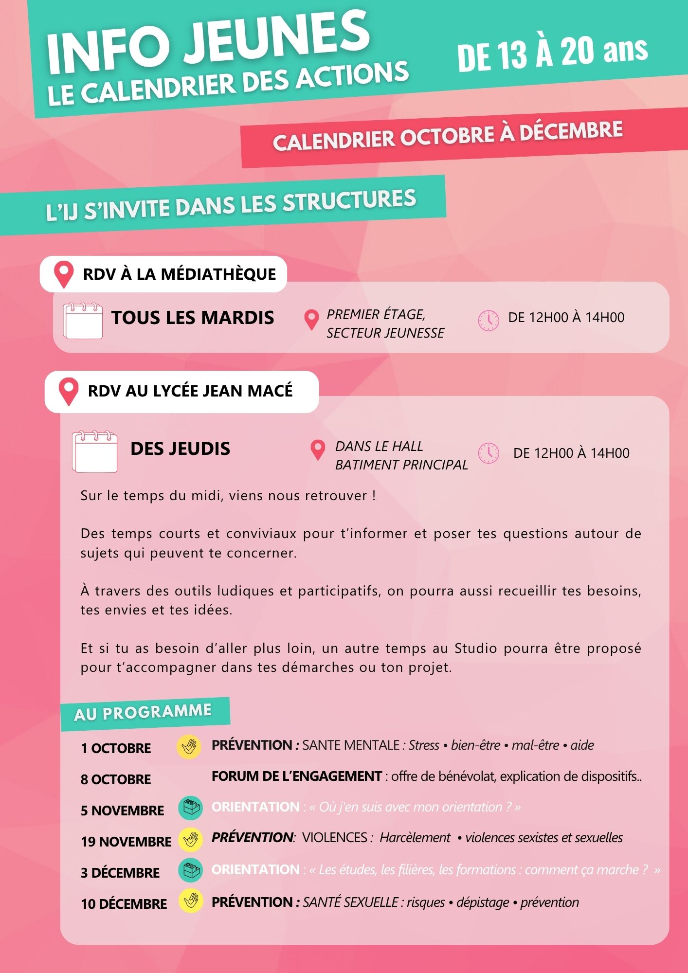 infos jeunes Lanester