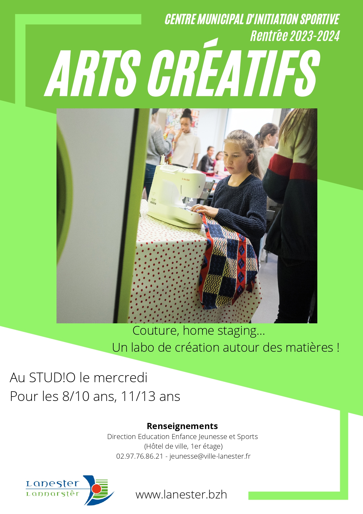 flyer arts créatifs recto