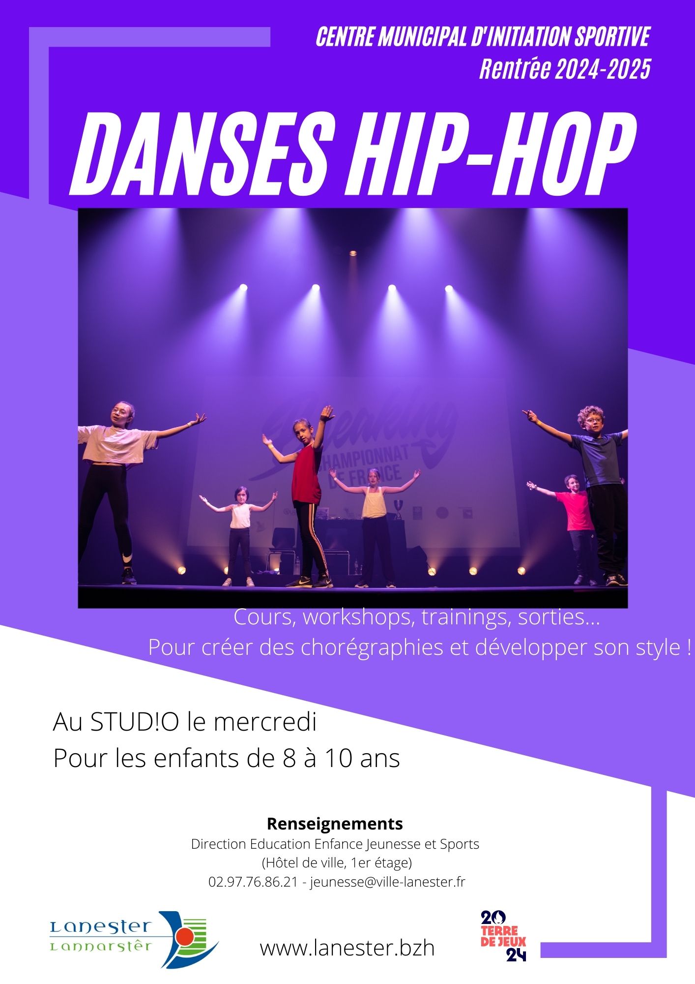 Flyer danses hiphop recto