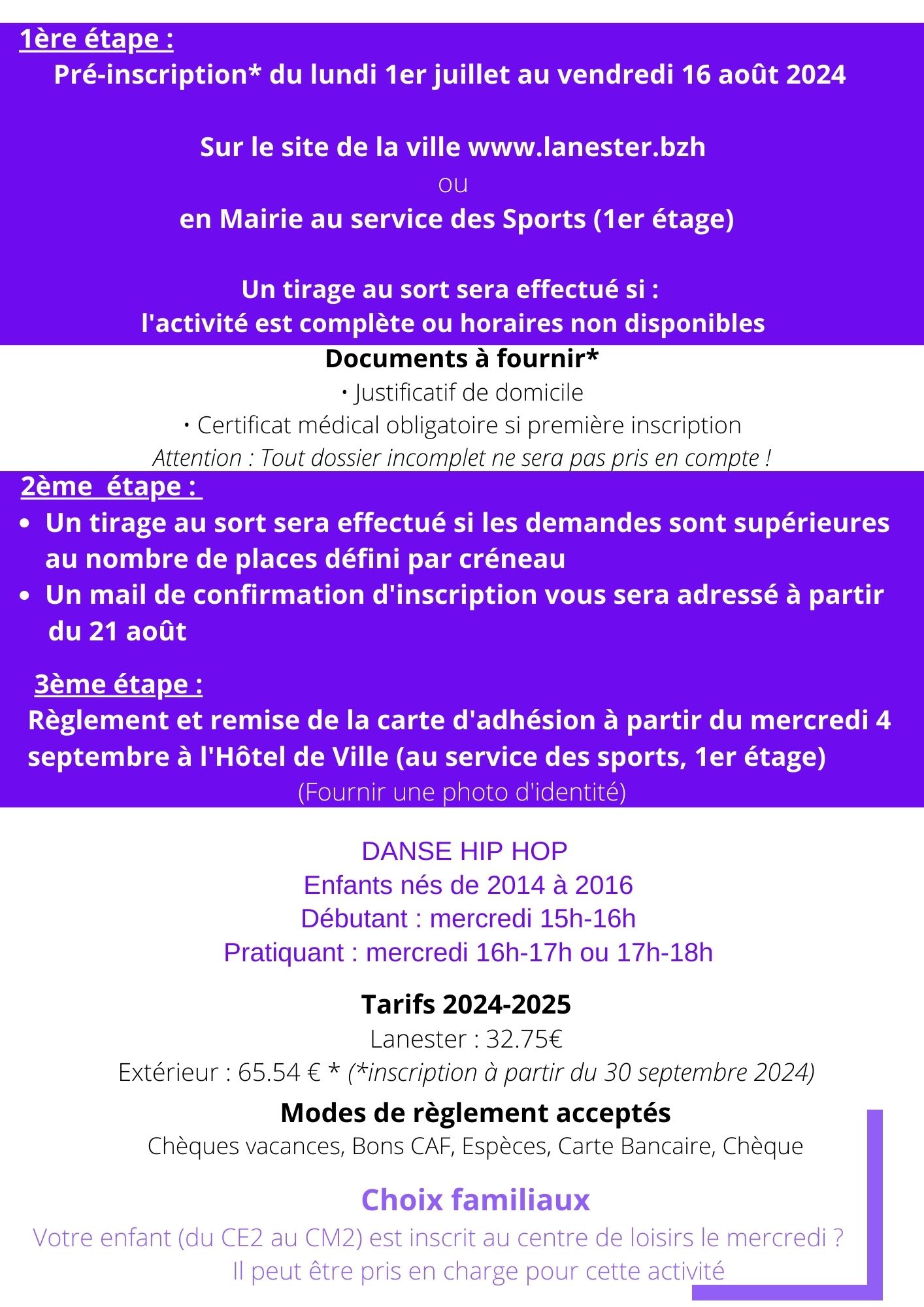 flyer danses hiphop verso