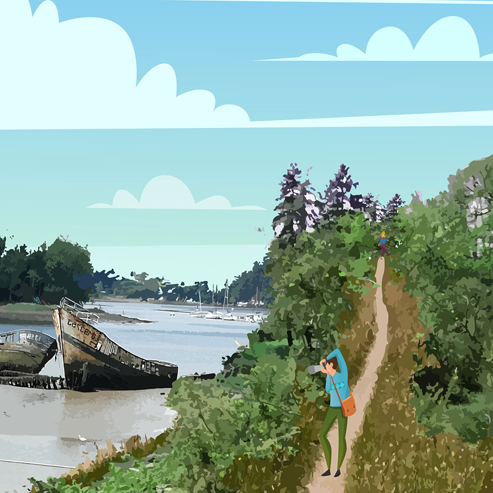 vue projet Kerhervy - budget participatif 2021
