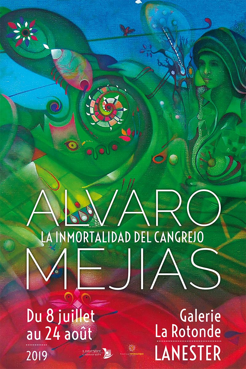 Affiche exposition Alvaro Mejias à Lanester