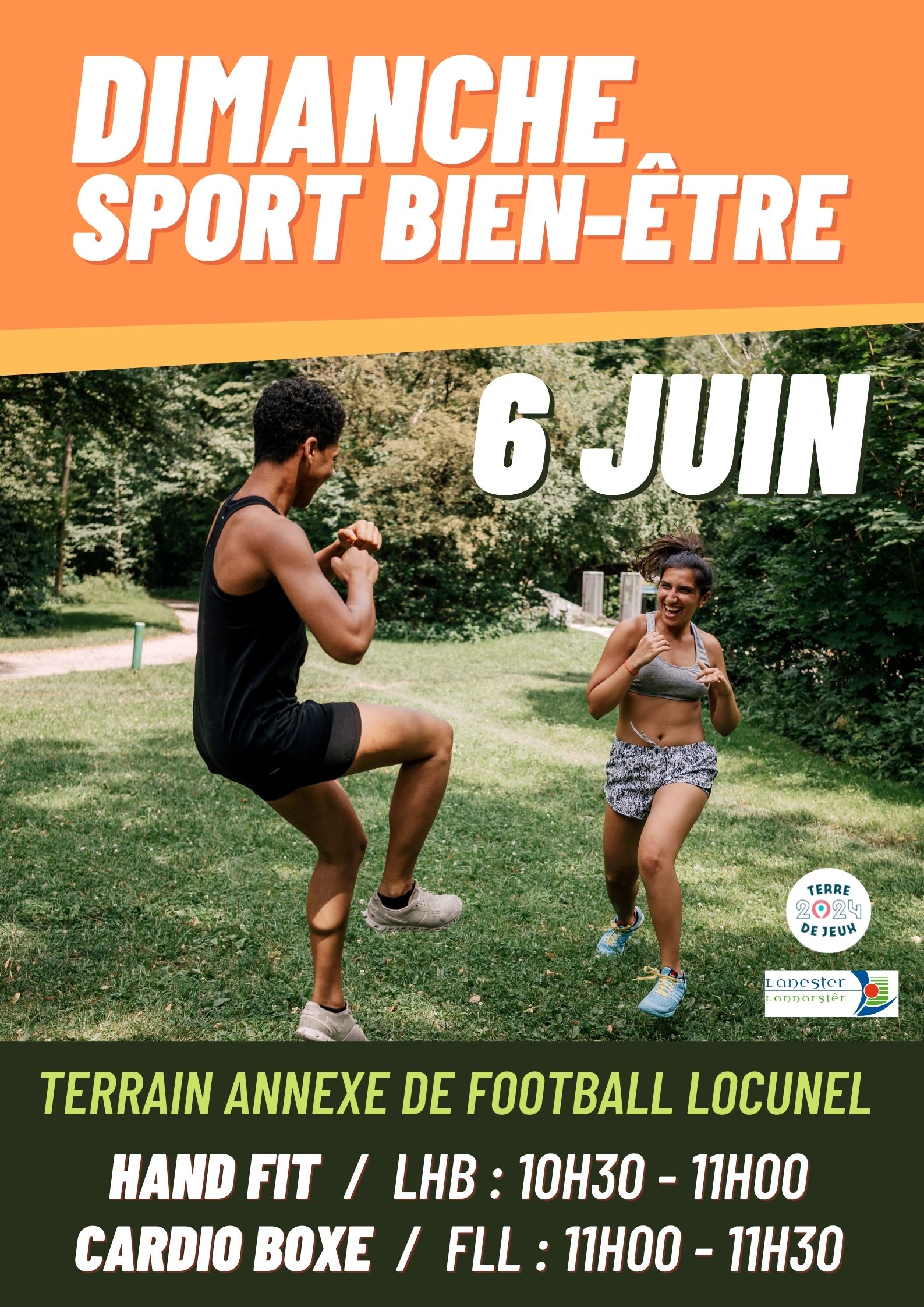 Animations sport bien-être 6 juin
