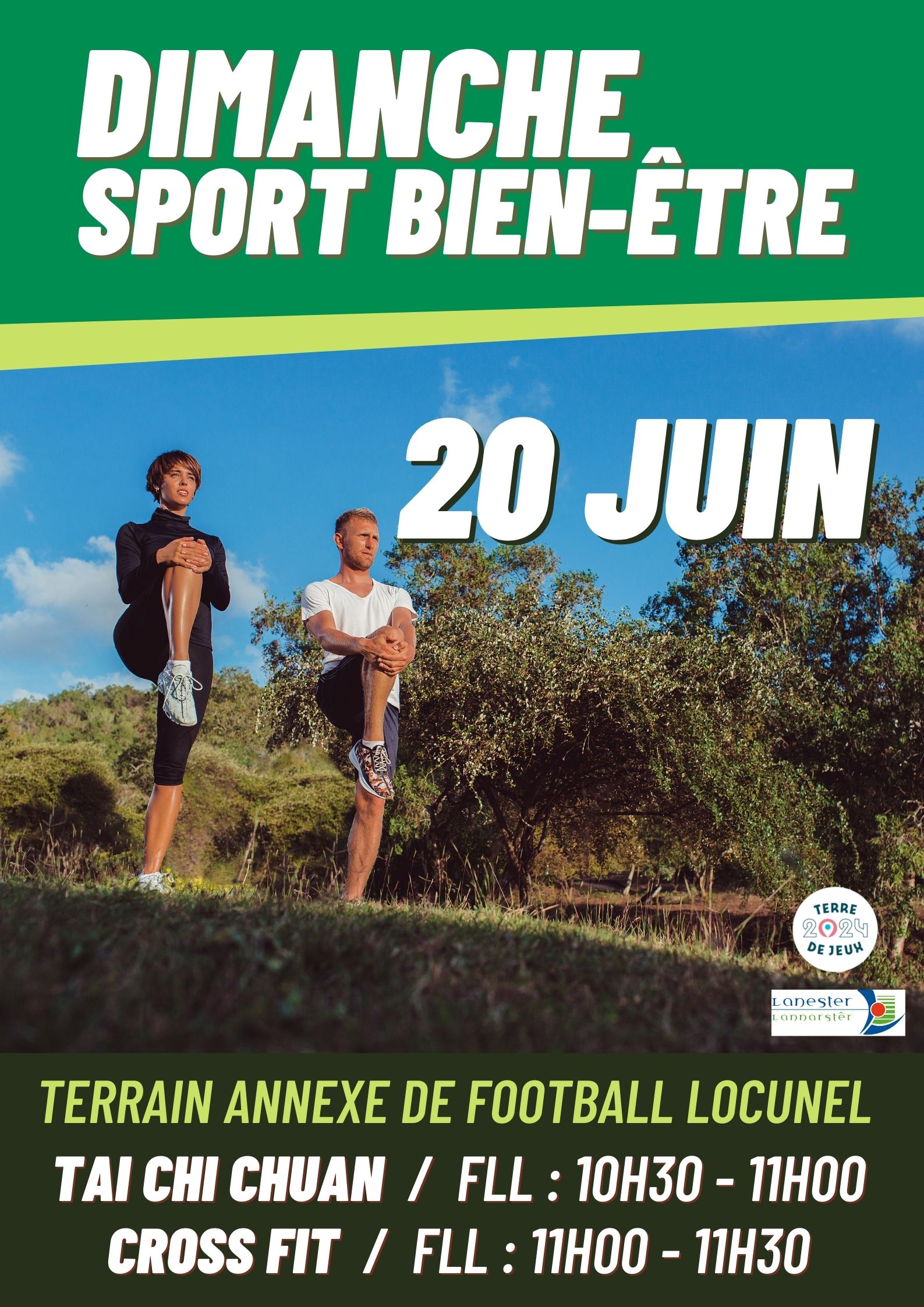 Animations sport bien-être 20 juin