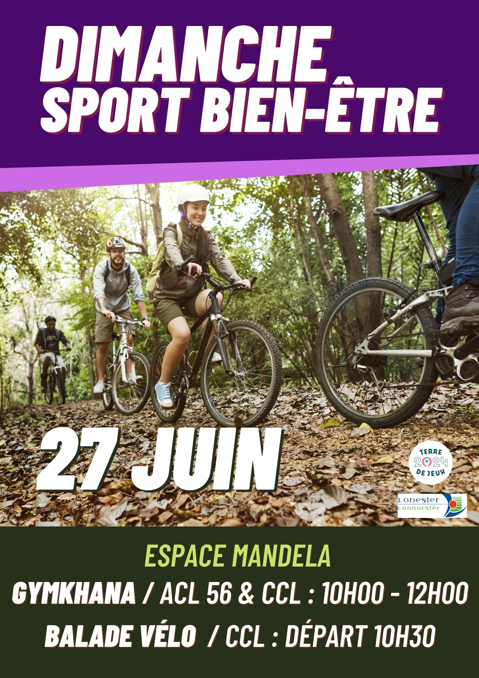 Animations sport bien-être 27 juin