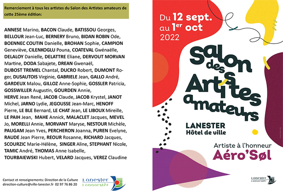 Salon artistes 2022 partie 1