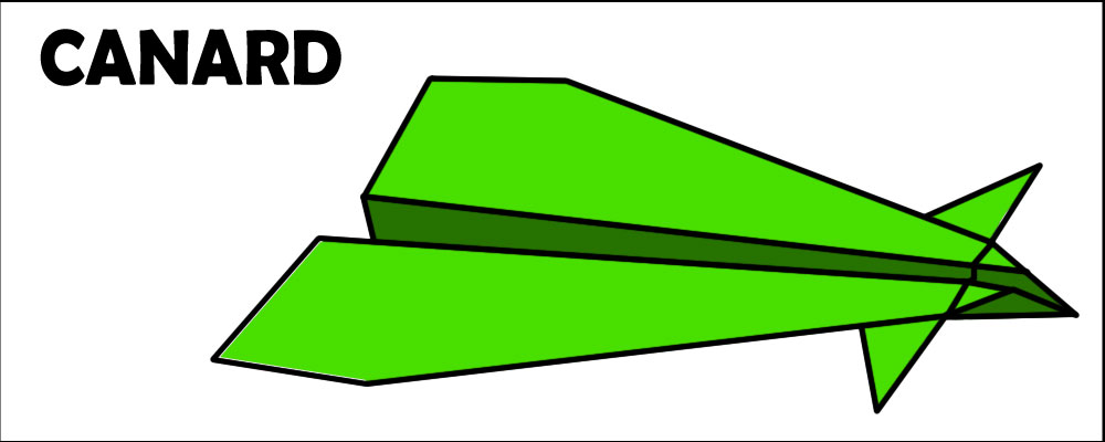 modèle avion en papier