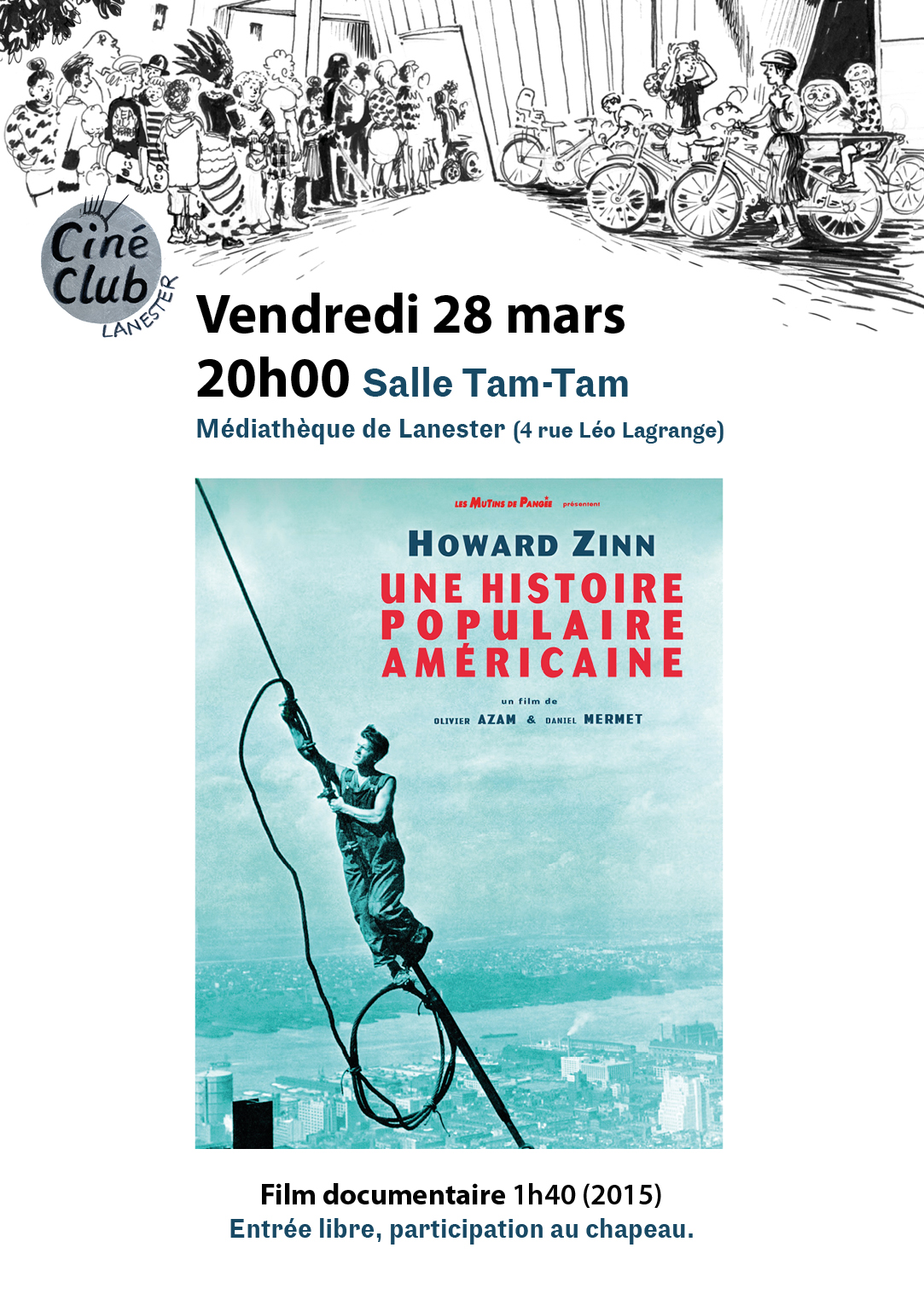 affiche oisifs lanester