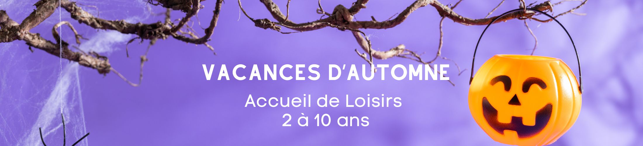 Bandeau vacances d'automne