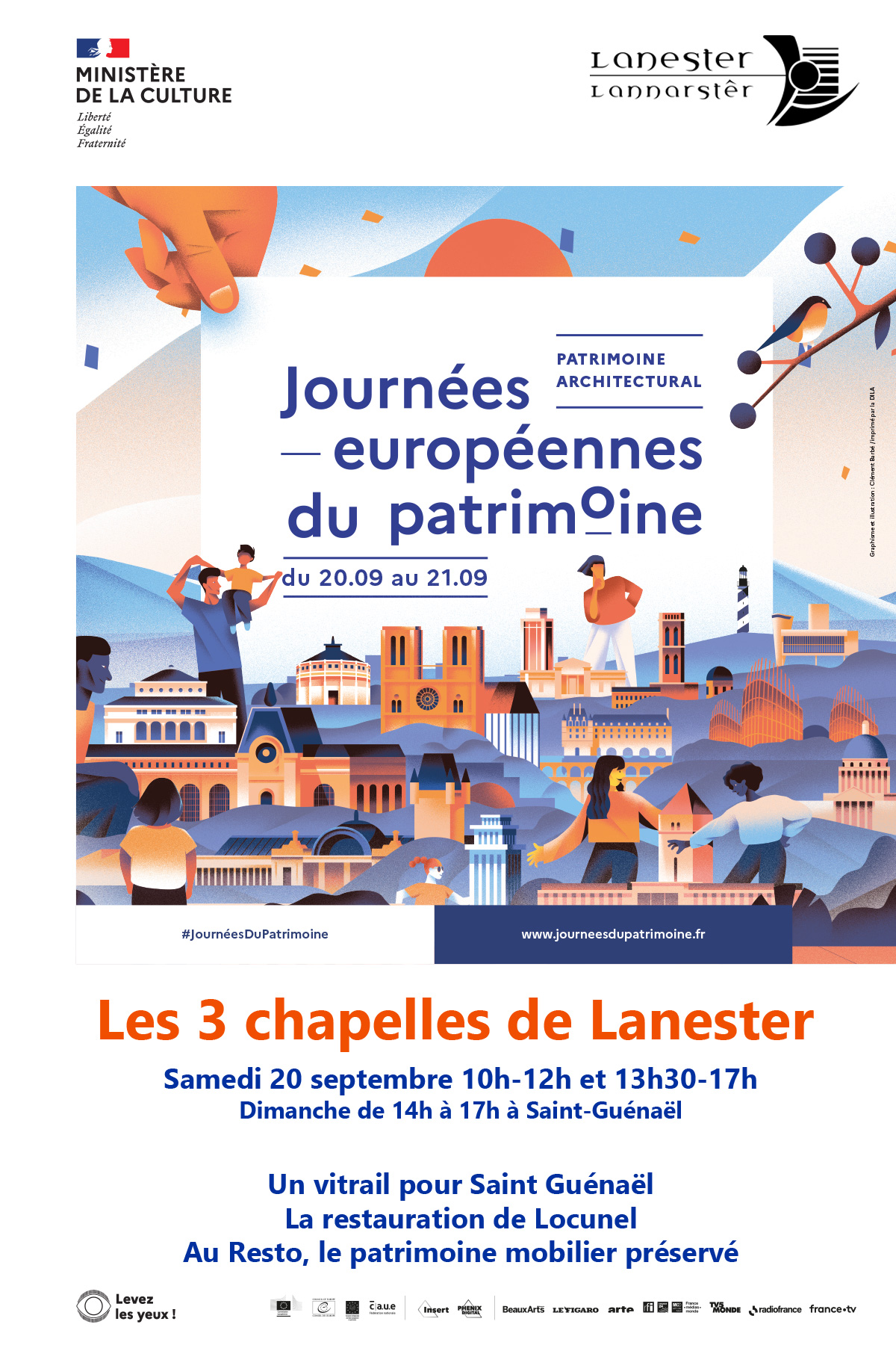 affiche journées du patrimoine 2025
