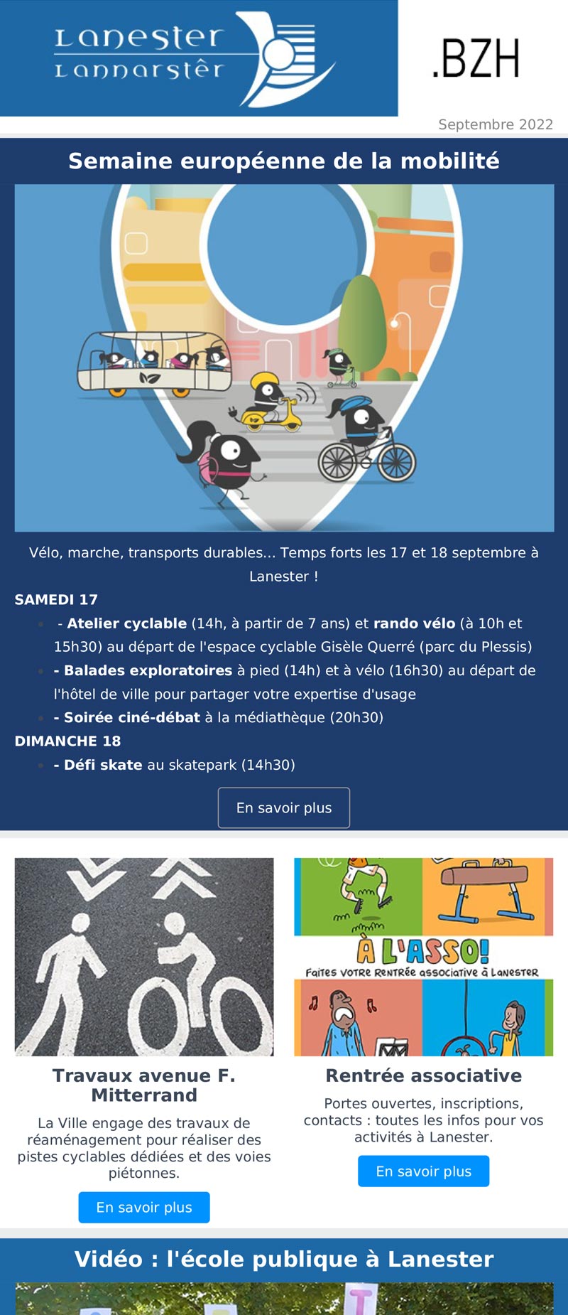 aperçu newsletter
