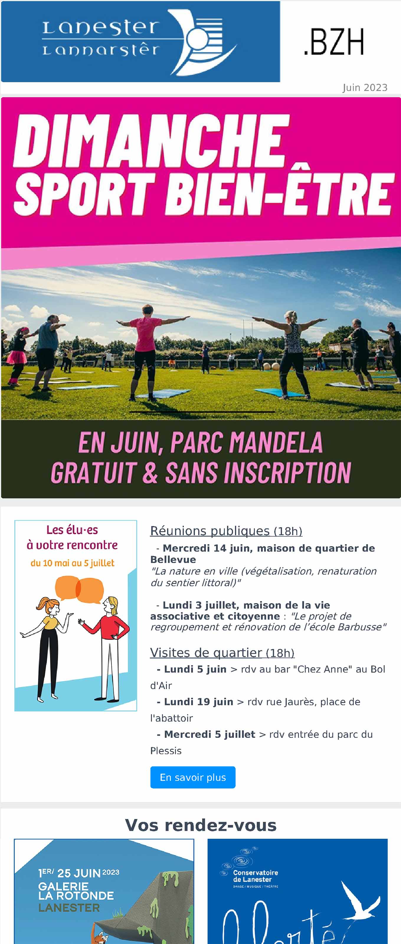 newsletter juin 2023